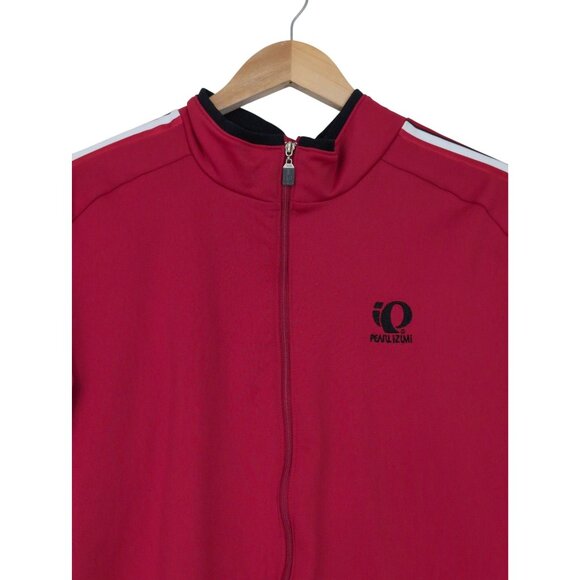 Vintage Pearl Izumi Cycling Jacket Mens XL Red Full Zip Back Pockets‎ - Picture 3 of 12